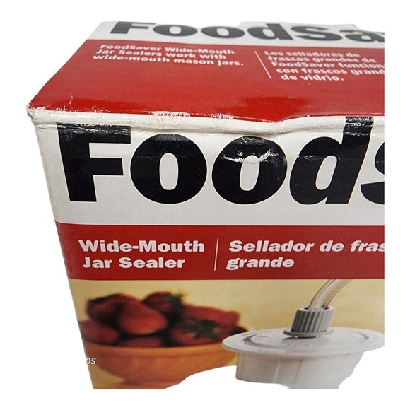 FoodSaver Kitchen Foodsaver Regular Jar Sealer 300060 Wide Mouth
